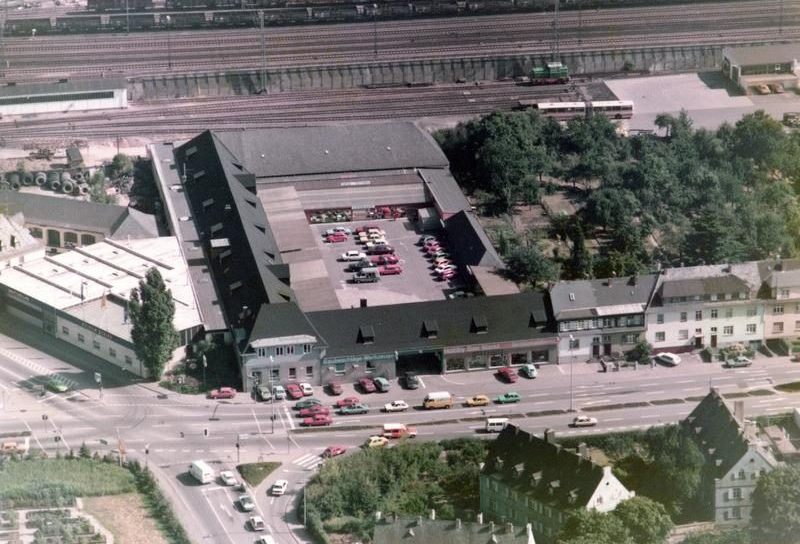 Luftaufnahme Schöndorferstraße Trier 1972